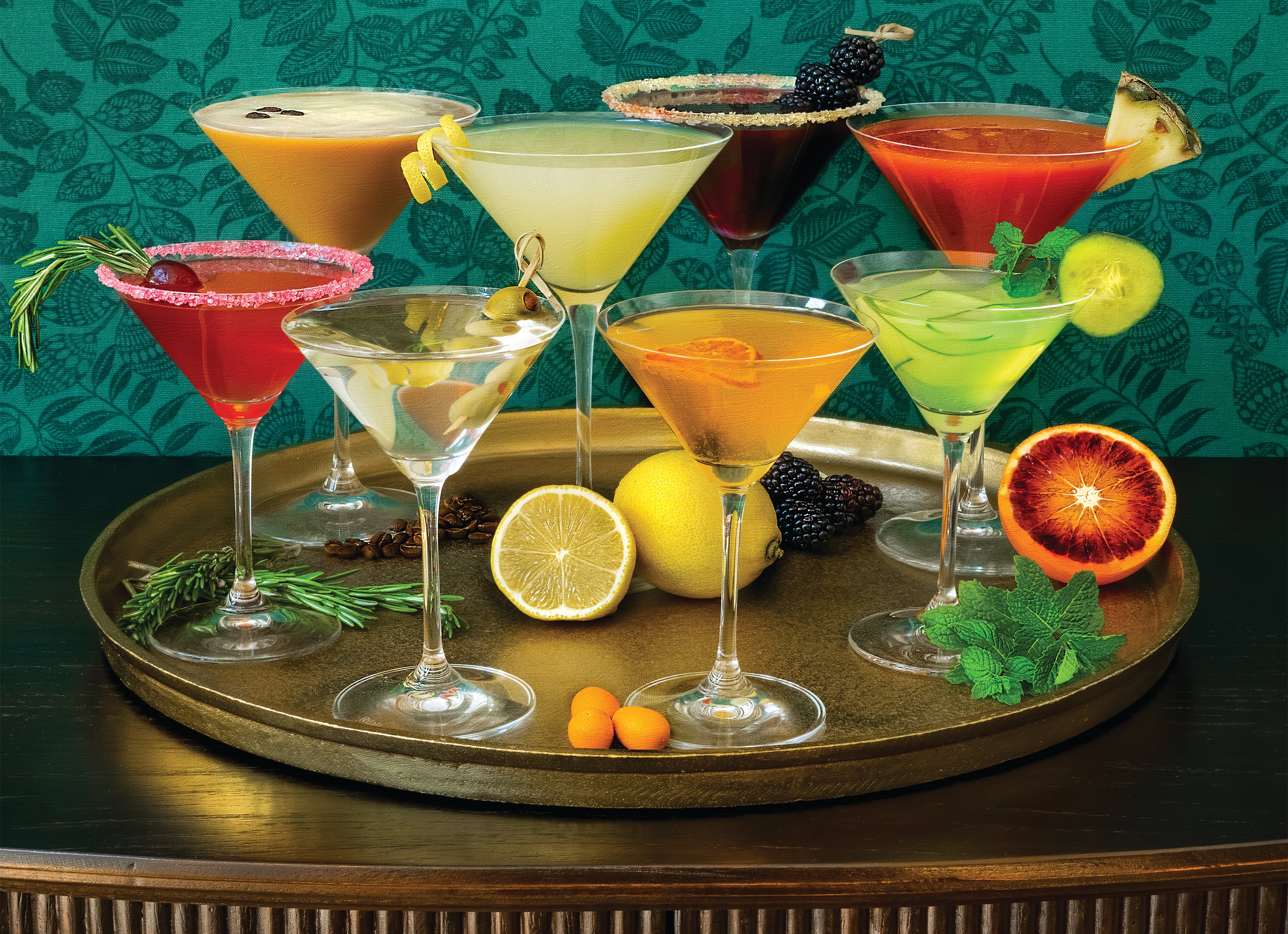 Shaken, Styled, Stirred| Glare-Free 1000-Piece Puzzle for Adults