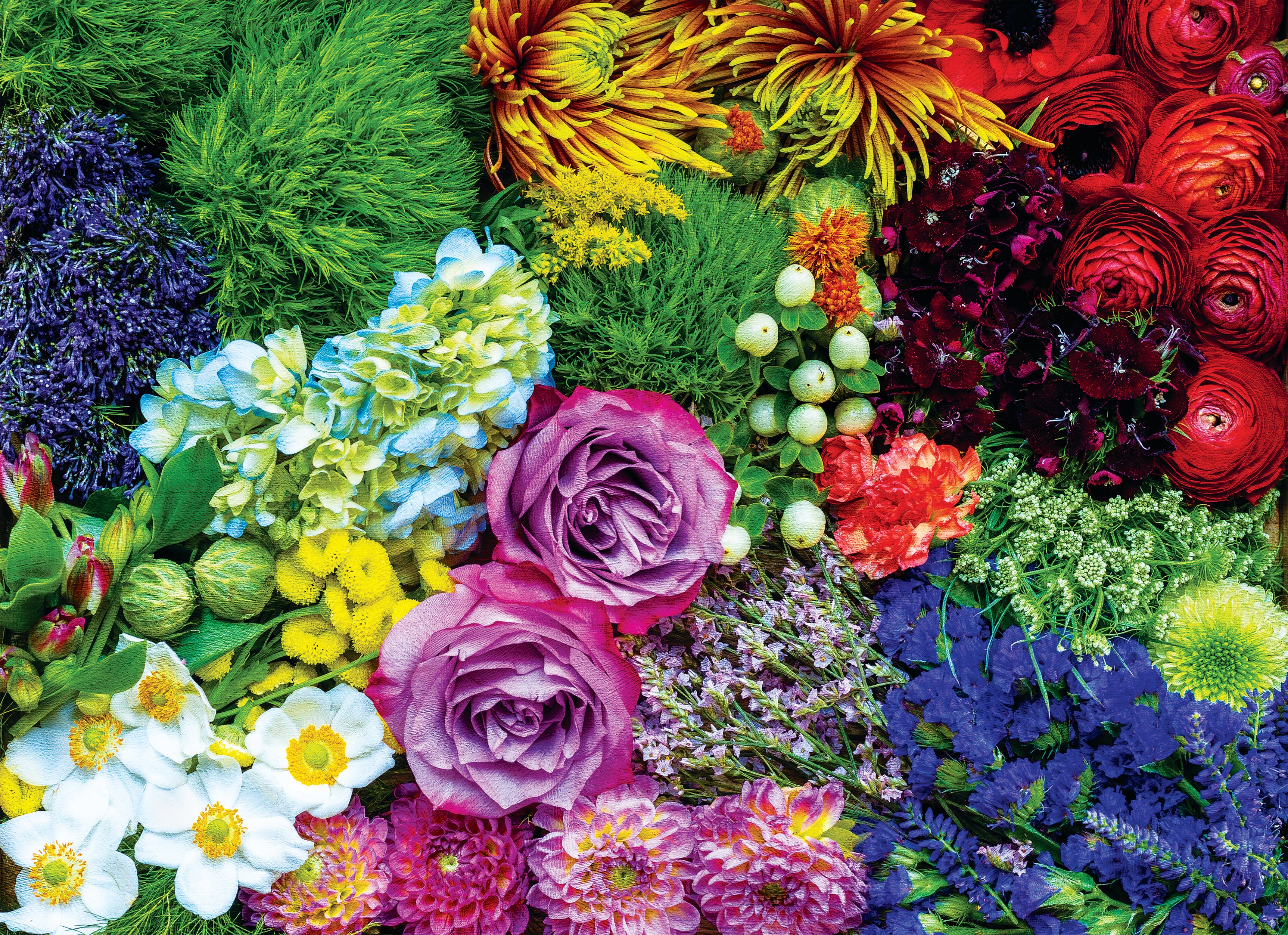 【激レア】 Fontaine Floral Uncut Sheet Nature and Botanical Arts – Aether Puzzles