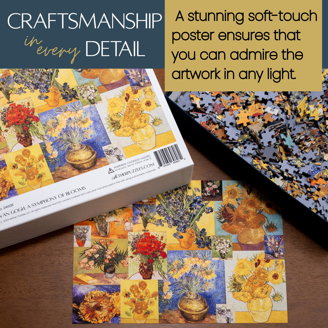 Van Gogh: A Symphony of Blooms
