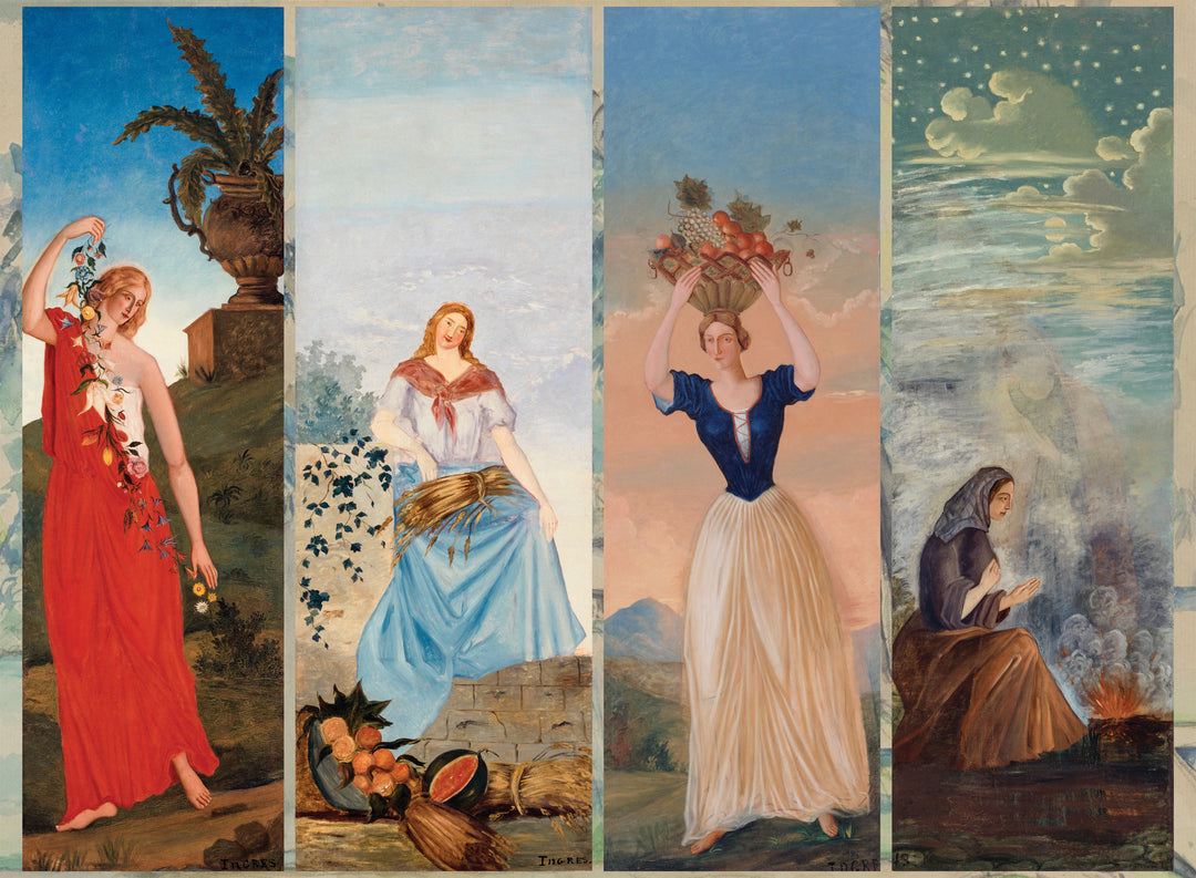 The Four Seasons - Works by Paul Cézanne