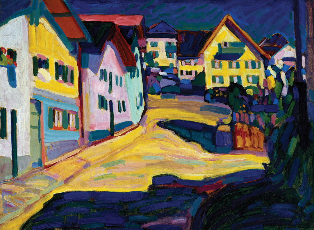 Murnau, Burggrabenstrasse 1, 1908 - Wassily Kandinsky