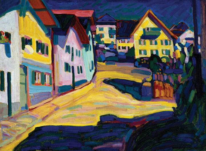 Murnau, Burggrabenstrasse 1, 1908 - Wassily Kandinsky