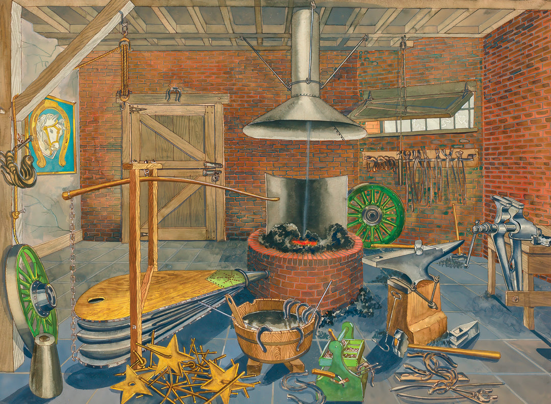 Blacksmith Shop - Perkins Harnly