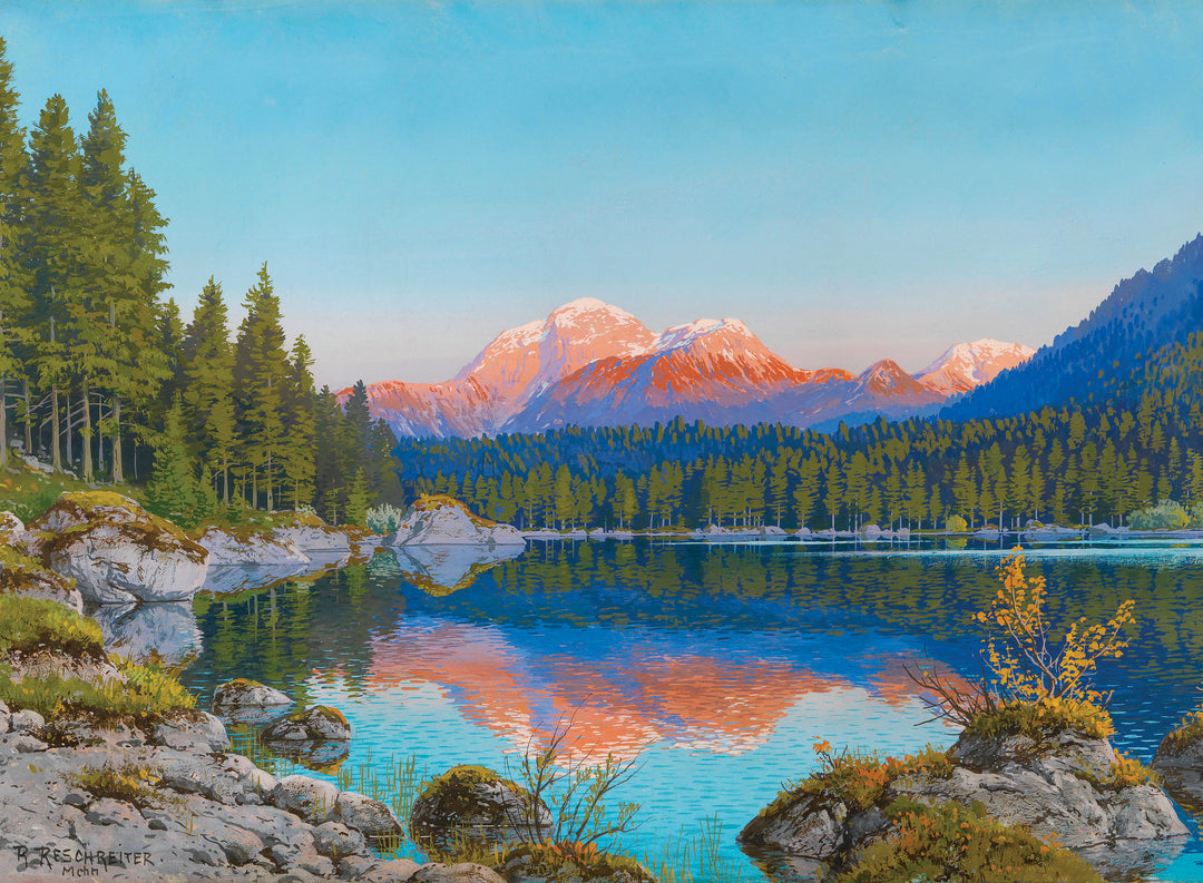 Hintersee und Hoher Göll - Rudolf Reschreiter