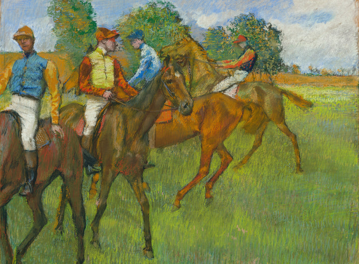 Before the Race - Edgar Degas